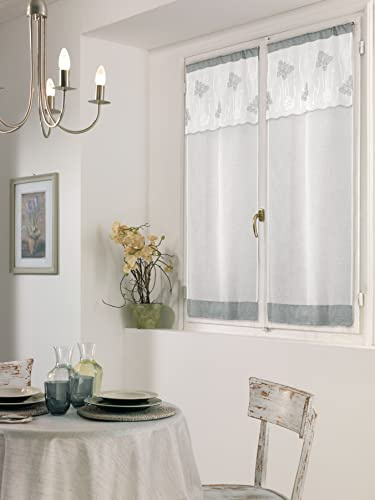 Tendina coppia Greta Grigio cm 60 x 150