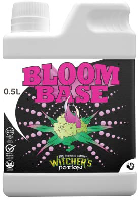 BLOOM BASE - Witcher's Potion Cannaboom (500ml) – Fertilizante mineral para floración de cannabis – NPK 3-3-5 equilibrado + microelementos – 100% asimilable – Floración explosiva y saludable
