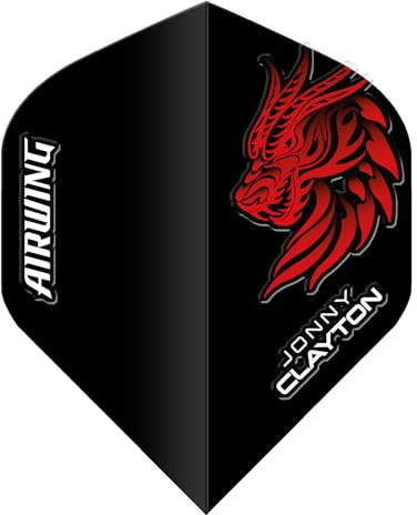 RED DRAGON Airwing Unique Moulded Player Dartflug Technologie 1 Set pro Packung (insgesamt 3 Dart-Flights)