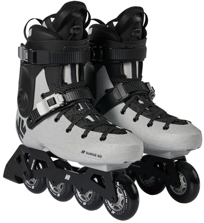 K2 Skates Surge 80 M Hardboot Inline Skates Unisex – Erwachsene — Grey — 30K0010