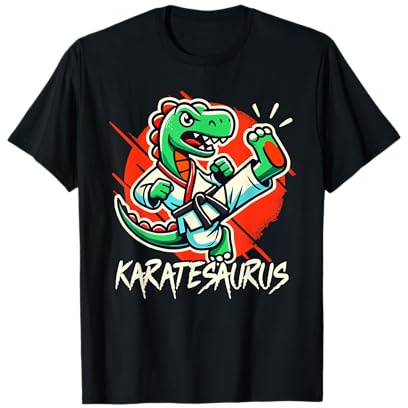 Karate Dinosaurio, Karate para niños, Karatesaurus, Artes marciales Camiseta