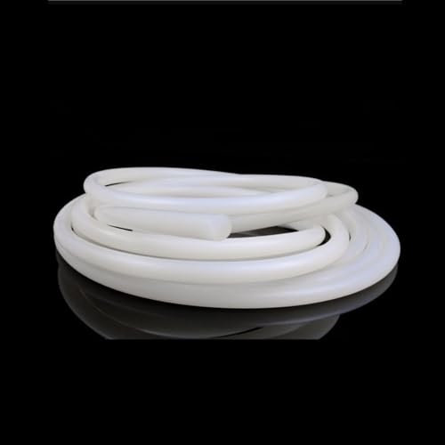 YXYFA Striscia di Tenuta della Guarnizione Bianca da 5 m 1,5-6 mm O Ring in Gomma Solida, cordone in Silicone Solido 1 Pezzo(3mm)