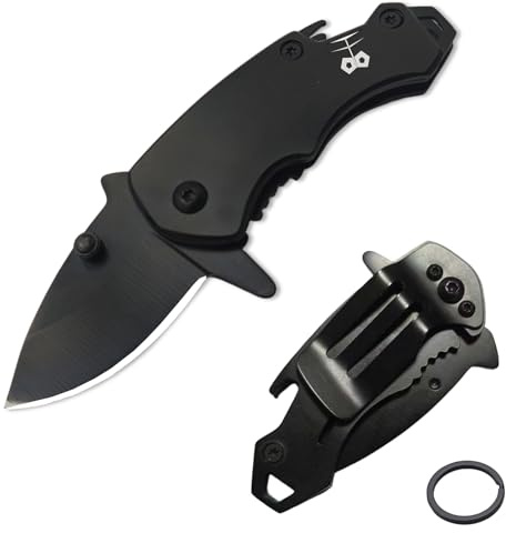 TobeedFnuuy Mini Taschenmesser, Klein Klappmesser, Adler Statue Messer Taschenmesser, EDC Scharf Messer, Flaschenöffner Dekorative Camping Outdoor Kreativit Geschenk