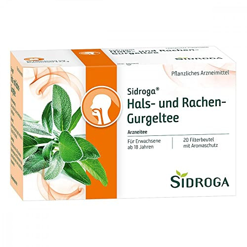 Sidroga Hals-und Rachen-Gurgeltee, 20 St. Filterbeutel