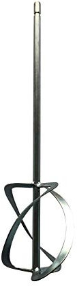 TECMIX MRD 120 S Rührquirl | Ø 120 mm, Länge 600 mm | HEX13 Aufnahme | Passend für TMX PRO 1400/1700 DOUBLE | Profi-Mörtelrührquirl für Beton, Estrich, Spachtelmassen | Effiziente Mischtechnik