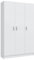 Habitdesign FOARM7143O Mobile Multiuso Tutto in Laminato, Bianco, 3
