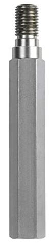 Wet Core Extension Bars - 1 1/4 UNC Male to 1 1/4 UNC Female Hex. Shank, 200mm