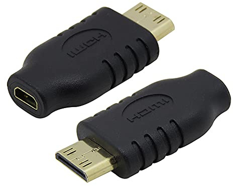 NFHK Tipo D Micro HDMI Presa Femmina a Tipo C Mini HDMI 1.4 Maschio Adattatore Convertitore
