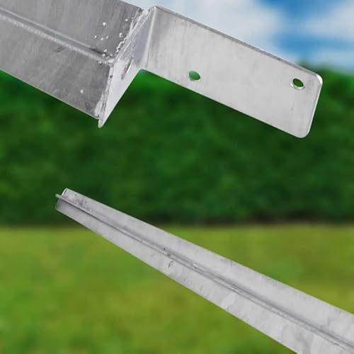 Klettergerüst für den Garten, Schaukel-Set, Pavillon, Zaun, Bodenanker-Set, universal, 50 x 600 mm, 4 Stück