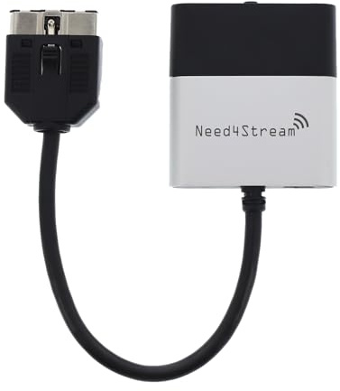 Need4Stream N4S300-LR Bluetooth-adapter bil med spårlistor, ljudadapter kompatibel med Range Rover III, Range Rover Sport och Defender, Land Rover Discovery 3 och 4, iPhone och Android