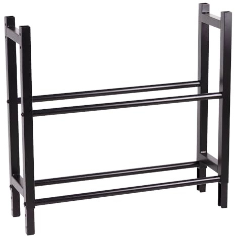 MVP Disc Sports Disc Station Disc Storage Rack Add-On (2 Shelf Extension/Black)
