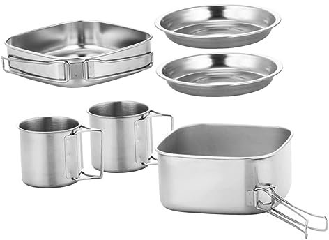 Gogogmee Marmite De Camping Pratique Équipement De Cuisine Portable Pour Pique Randonnée Et Activités Plein Air