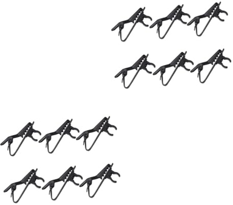 ifundom 20stücke Mikrofon Clips Für Lavalier Mikrofone Ansteckmikrofon Halterung Mit Clip Design Für Sprachaufnahmen Videoanrufe Vorträge Und Online-meetings