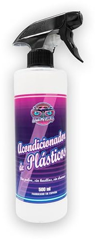 Acondicionador de Salpicaderos, Plásticos y Gomas - Limpieza y Protección para Plásticos y Vinilos Interiores - Abrillantador Satinado - Fragancia Fresca - 500ml
