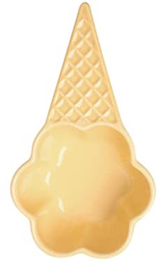 Cabilock Bol Céramique pour Desserts Bol à Fruits Décoratif Poignées pour Glaces Salades Variés