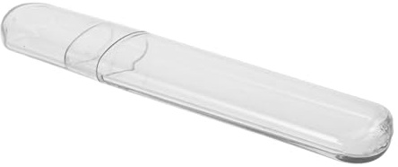 VILLFUL Boîte de Rangement en Plastique Facile à Nettoyer Tube Élégant Multifonctionnel pour Pinces à Épiler et Extensions de Cils pour Maquillage et Beauté