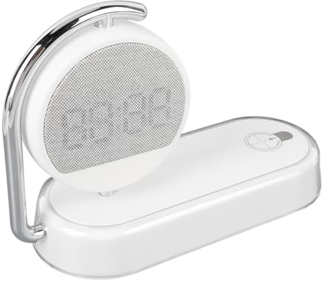 Luocute Bedside Lamp with Alarm Clock, 15W Wireless Charging USB Powered 3 Brightness Levels Nightstand Reading Light, Suitable for Home Dorm Office