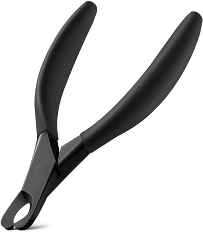 BEZOX Professional Pet Nail Clippers, Premium Sharp & Safe Pets' Paw Trimmer for Large Dogs and Small Animals, Soft Grip Cat Claw Cutter with Built-in Spring (Black)