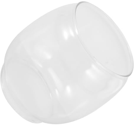 Gatuida Lustre en verre transparent pour lampe à pétrole accessoire de remplacement facile à nettoyer et installer éclairage extérieur