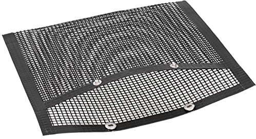 Zerodis Förvaringspåsar Grillpåsar med PTFE Mesh Non Stick Diskmaskin Säker Kompakt Bärbar Grill Nät för Utomhuscamping Bakgård Matlagning BBQ Grillpåsar, Återanvändbar (58 mm)