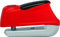 ABUS Bremsscheibenschloss Trigger Alarm 350 - Motorradschloss mit 100 dB Alarm - ABUS-Sicherheitslevel 9 - Rot