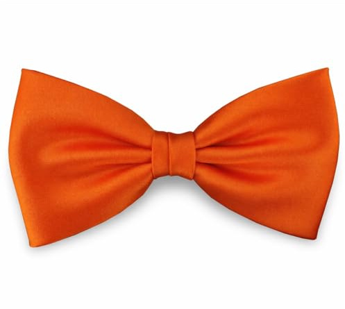 TigerTie Herrenfliege vorgebunden – verstellbar 30–52 cm, elegant für Hochzeit, Smoking & Business – klassische Fliege mit Geschenkbox