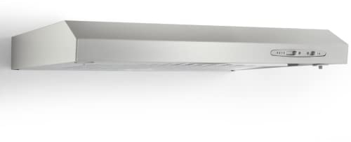 PKM UBH5000H2 Unterbauhaube | Dunstabzugshaube | Silber Design | 60cm Breite | Extra flach | Abluft | Umluft | LED-Beleuchtung |