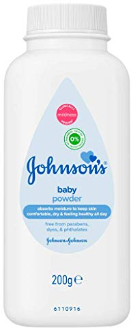 Johnsons j & j talc 200g