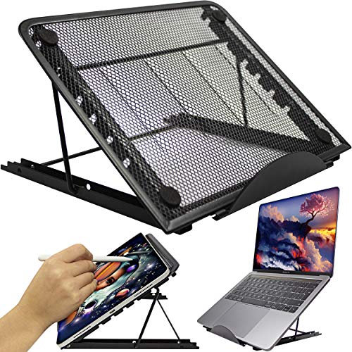 Laptop Stand Desk Tablet Stand (UK COMPANY) Home Office Accessories Adjustable Laptop Stand Computer Holder