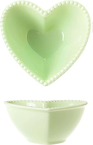 Dinner Plate,Soup Plate,Soup Mug, Heart Shaped Ramekins Set, 180ml, Creme Brulee Ramekins, Souffle Dish Oven Proof Dishes, Souffle Ramekins, Ramekins For Air Fryer-pink-Set of 2 (Color : Wit, Size :