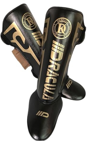 ForceRoute Espinilleras De Boxeo,Espinilleras Kick Boxing,Espinilleras Muay Thai,Acolchados,Livianas,Almohadilla De Esponja,AbsorcióN De Impactos,Cuero,para Kickboxing Sparring KáRate Entrenamiento