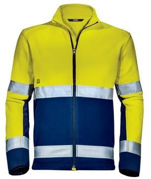 uvex SuXXeed Construction 8830808 - Giacca in pile giallo avvertimento/blu XS