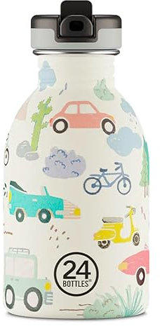 24 Bottles 1816 Gourde Utilisation quotidienne 250 ml Acier inoxydable Multicolore