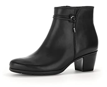 Gabor dam Chelsea Boots, stövletter, ankelstövlar, bästa passform, Svart 27, 42 EU