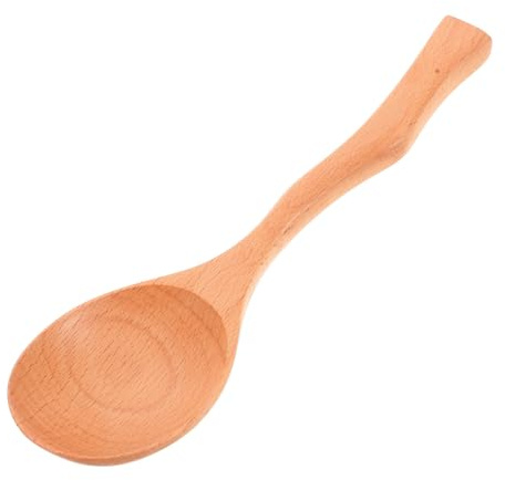 Zerodeko Spatule en Bois pour Riz Grosse Capacité avec Prise Confortable et Design Minimaliste, Ustensile Cuisine Simple et Élégant Adapté Maison