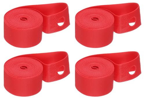 QUARKZMAN 4 Stück Felgenband Für Fahrrad 27.5 x 20mm Nylon Reifenliner Fahrradfelgenband Schlauchband Schutzband Gegen Kratzer Polsterung Schutz Für Rad MTB Mountainbike