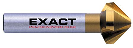 Exact 05560 Fraise conique 90° HSS Revêtement TiN Diamètre 20,5 mm DIN 335C