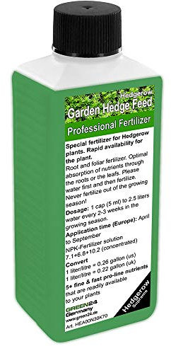 GREEN24 Garden Hedge, Hedgerow Plant Food - Liquid Fertilizer HighTech NPK, Root, Soil, Foliar Fertiliser