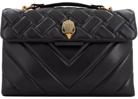 Borsa LEATHER KENSINGTON X BAG LEATHER KGA1470400109-00 nero KURT GEIGER