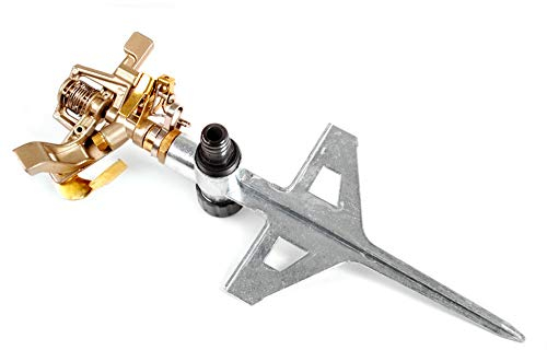 Cellfast LUX 52-160 - Irrigatore a impulsi, 530 m² da 20 a 360 gradi (3 pezzi)