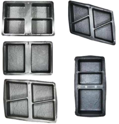 5 Schalungsformen Giessformen Betonformen für 17 Klosterpflaster