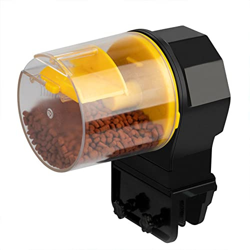 CENPEK alimentador automático de peces tanque de acuario 12 H 24 H temporizador dispensador de alimentación de alimentos digital, alimentador automático de sincronización de tanque de peces