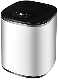 generico Lavatrice Ad Ultrasuoni Portatile Asciugatrice A Centrifuga Elettrico Basso Consumo Mini Elettrodomestici (Funzione ad Alta Temperatura,Nero)