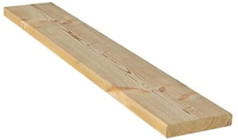 Glattkantbrett Lärche 27 x 142 mm Länge 190 cm Konstruktionsholz Terrassendielen Bretter 4-seitig glatt