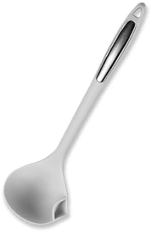 Oil Filter Spoon, Long Handle Fat Skimmer Spoon Soup Ladle Oil Separator Soup Colander for Kitchen Cooking