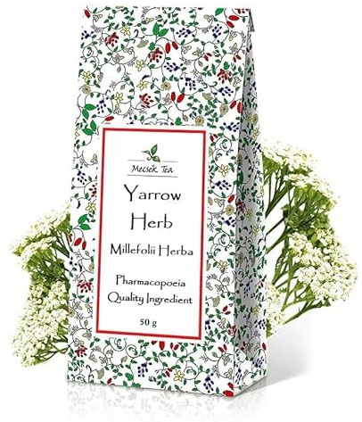 Mecsek Yarrow Milfoil Herbal Natural Premium Loose Leaf Tea 50g - Millefolii Herba - Achillea Millefolium