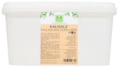 Totes Meer Salz Badezusatz Kalium Mineralsalzen Meersalz von Green Essence (5 KG Eimer)