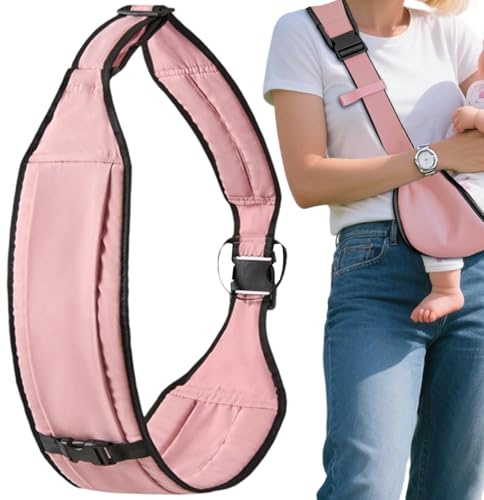 Liakyunf Portabebè - Ergonomico,Leggero Sede Anatomico Regolabile Antiscivolo per Spese Quotidiane e Viaggi in Aereo