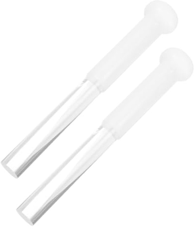 SECFOU Bastoni per Ciotola Sonora Accessori per Ciotole Cantanti 2 Pezzi in Acrilico Suono Naturale e Originale per Mindfulness e Yoga