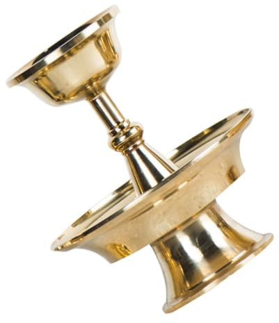Ipetboom Coppa per Offerte Buddista in Rame Spesso, Tazza Rituale per Acqua di Buon Auspicio, Accessorio Decorativo per Uso Domestico e Tempio, Regalo per Praticanti Buddisti